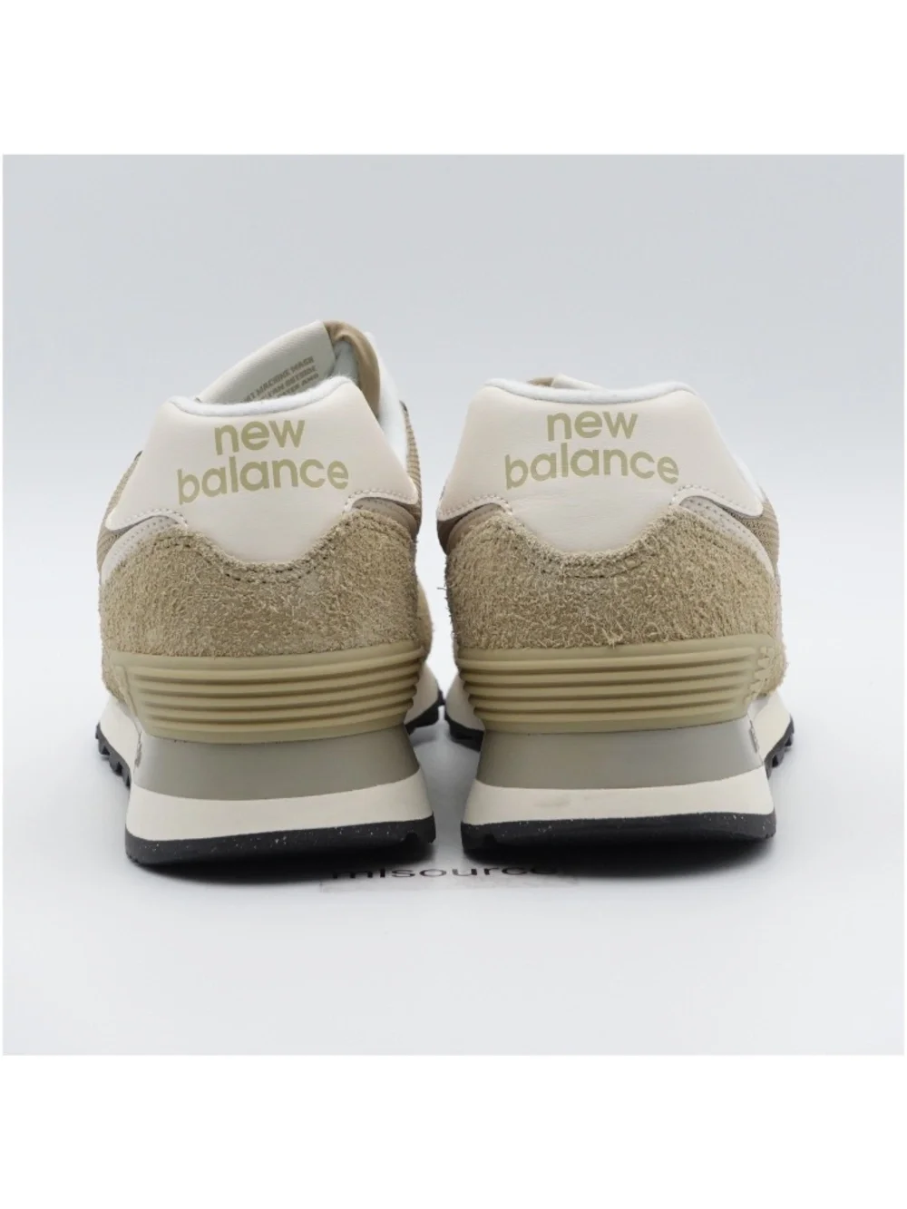 NEW Size 8.5 Women's New Balance 574 Suede Sneakers WL574CUL Boulder/Permafrost